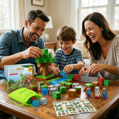 Set Lumibay: Cubos Magnéticos De 100pcs - La forma más divertida de decir "adiós al celular"